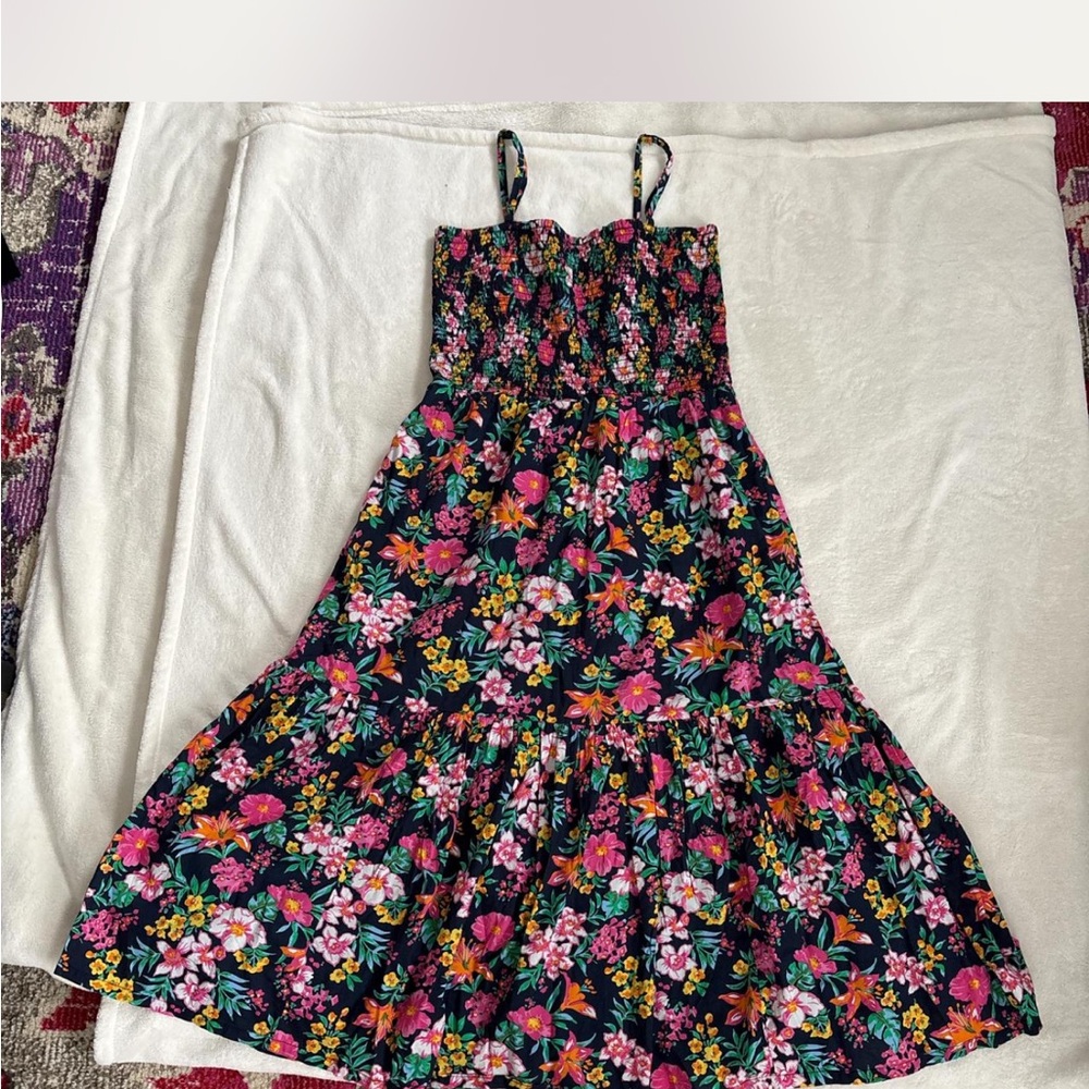 Floral J Crew summer dress